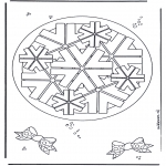 Disegni da colorare Mandala - Geomandala 8