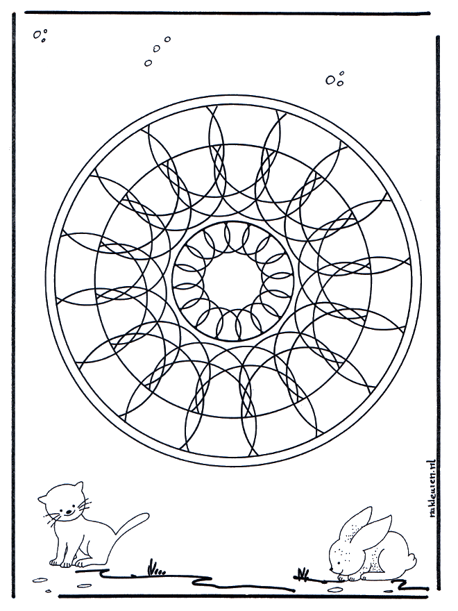 Geomandala animali 4 - Mandala animali