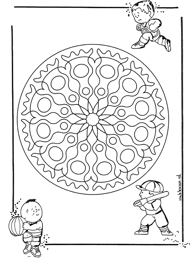 Geomandala bambini 1 - Mandala bambini