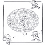 Disegni da colorare Mandala - Geomandala - bambini