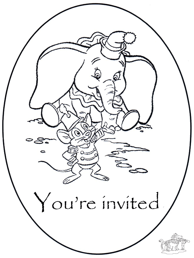 Invito - Dumbo - inviti