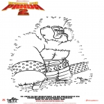 Personaggi di fumetti - Kung Fu Panda 2 - Disegna seguendo i numeri 3