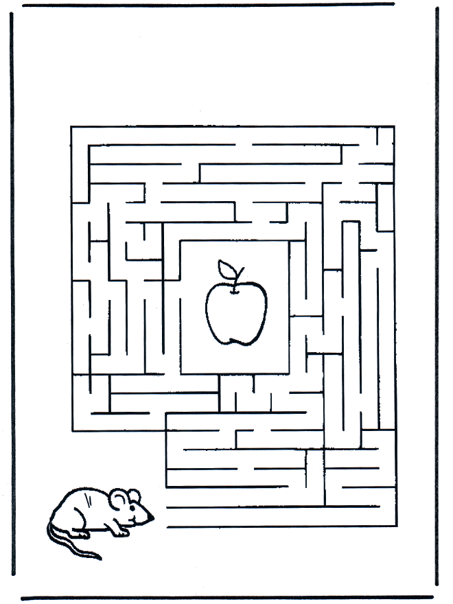 Labirinto ' topo e mela - Labirinti