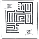 Lavori manuali - Labirinto del cane