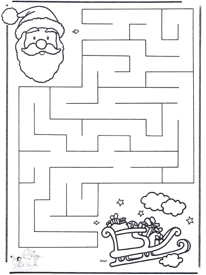 Labirinto di babbo natale - Labirinti