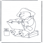 Disegni per i piccini - LOrso Paddington