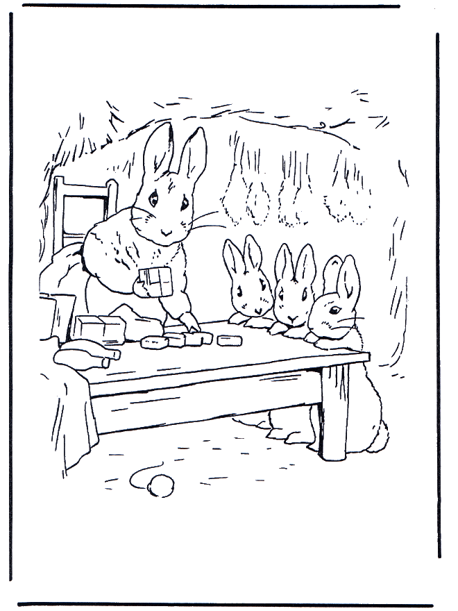 Mamma Coniglio 1 - Peter Rabbit