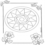 Disegni da colorare Mandala - Mandala 10