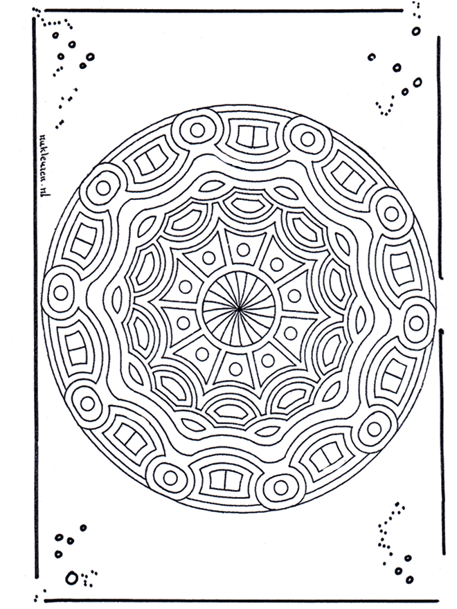 Mandala 16 - Geomandala