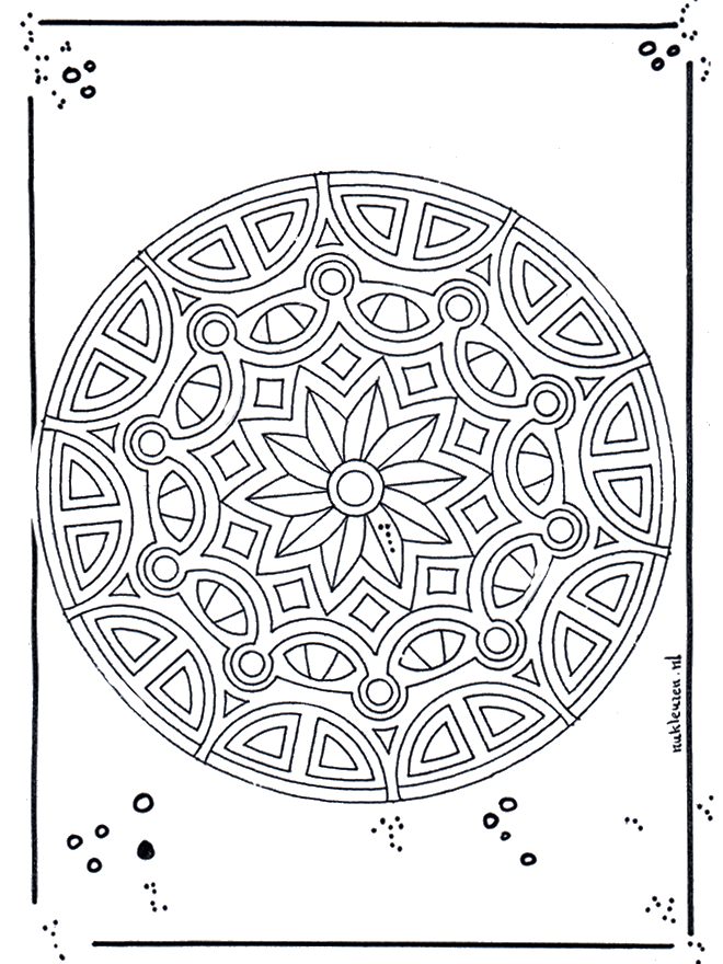 Mandala 18 - Geomandala