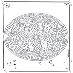 Disegni da colorare Mandala - Mandala 18