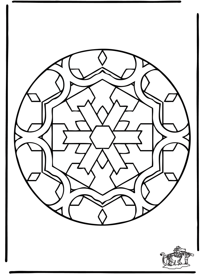 Mandala 35 - Geomandala