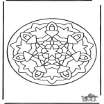 Disegni da colorare Mandala - Mandala 36