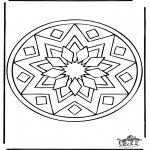 Disegni da colorare Mandala - Mandala 39