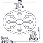 Disegni da colorare Mandala - Mandala bambini 11