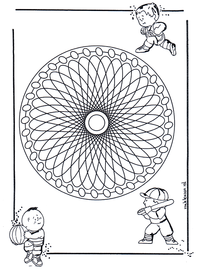 Mandala bambini 23 - Mandala bambini