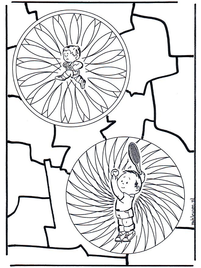 Mandala bambini 25 - Mandala bambini