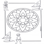 Disegni da colorare Mandala - Mandala bambini 5