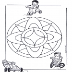 Disegni da colorare Mandala - Mandala bambini 7