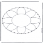 Mandala da ricamare 1