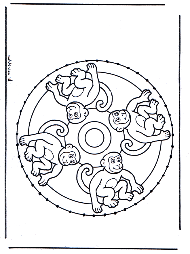 Mandala da ricamare 6 - Mandala