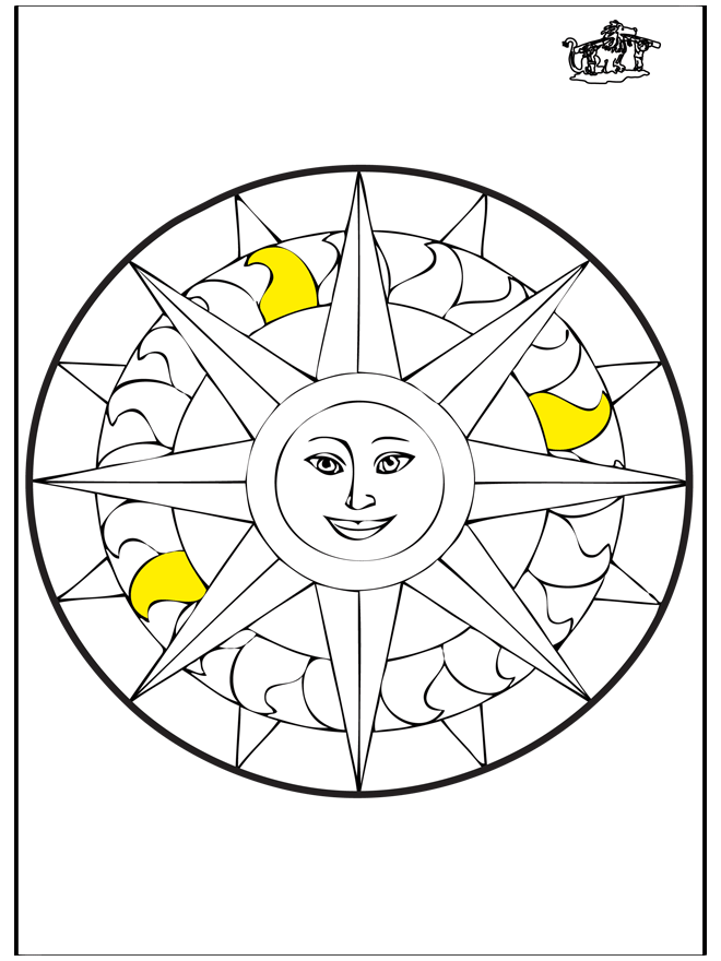Mandala - Sole - Geomandala