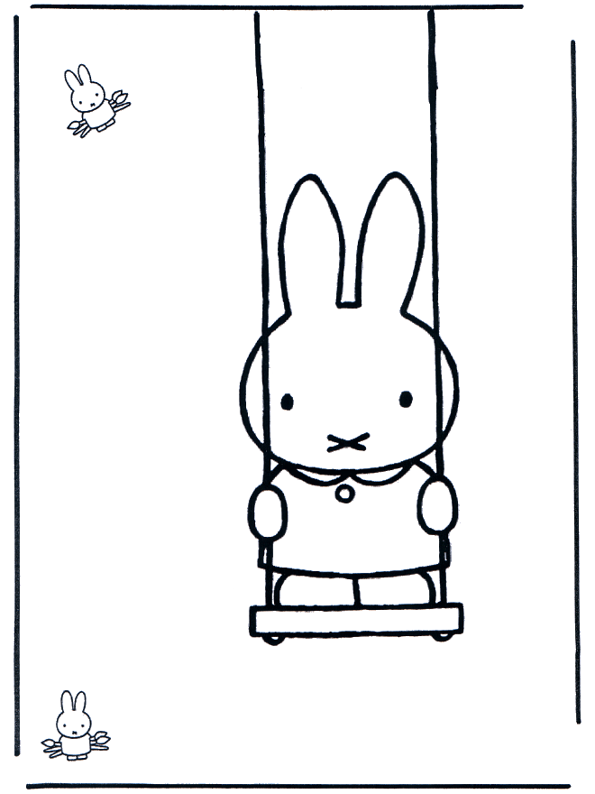 Miffy sullaltalena - Miffy