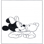 Personaggi di fumetti - Minnie da bebè