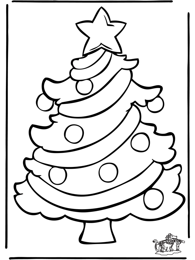 Natale 32 - Disegni da colorare Natale