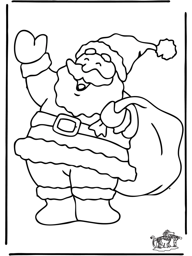 Natale 44 - Disegni da colorare Natale