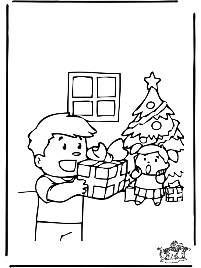 Natale 47 - Disegni da colorare Natale