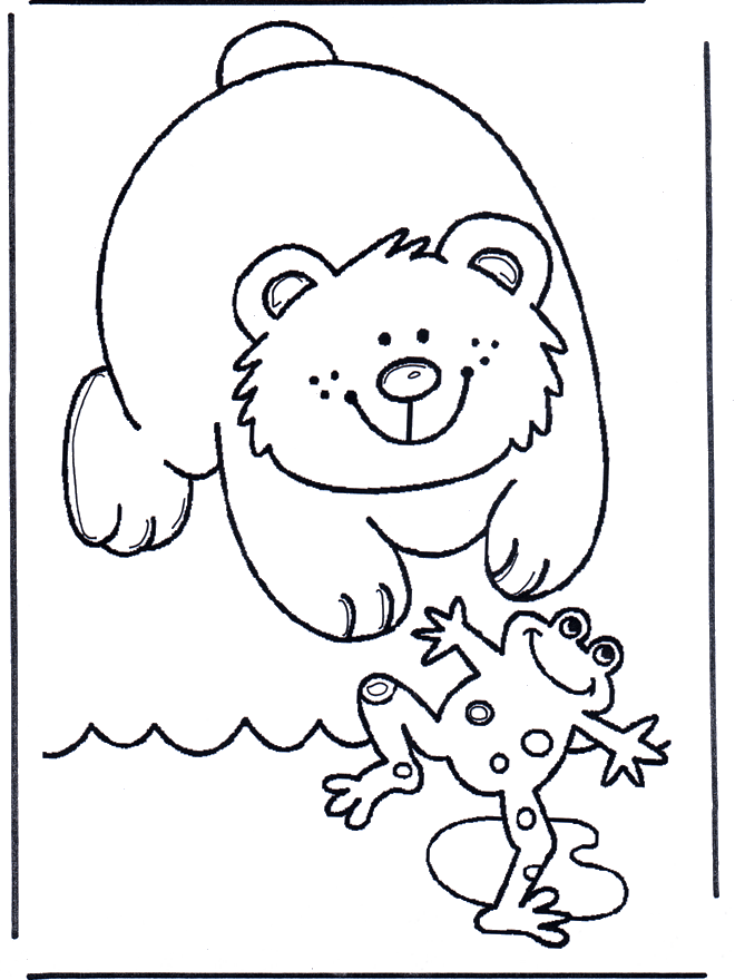 Orso e Rana - Animali