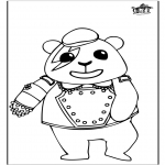 Disegni da colorare Animali - Panda 1