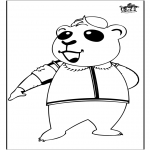 Disegni da colorare Animali - Panda 2