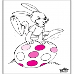 Disegni da colorare Temi - Pasqua 5