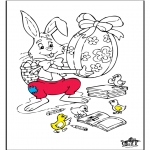 Disegni da colorare Temi - Pasqua 6