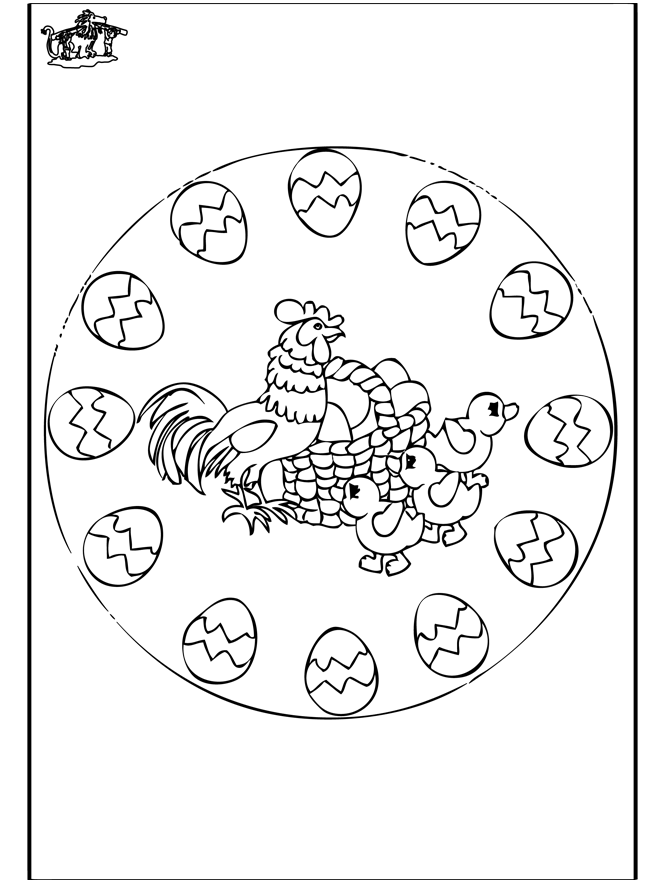 Pasqua - mandala 2 - Pasqua