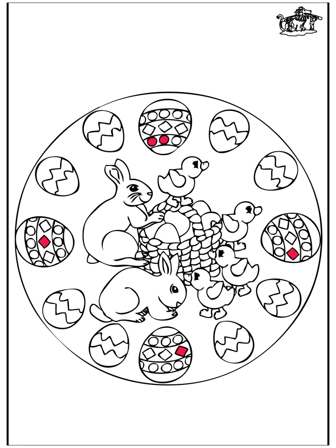 Pasqua - mandala 3 - Pasqua