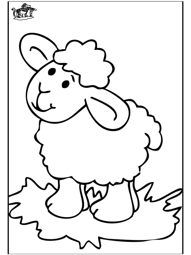 Pecorella 4 - Animali domestici e di fattoria