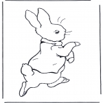 Disegni da colorare Vari temi - Peter Rabbit 5