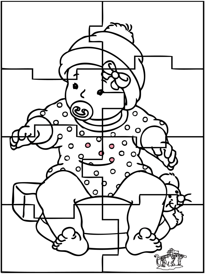 Puzzle di bambino 1 - Nascita