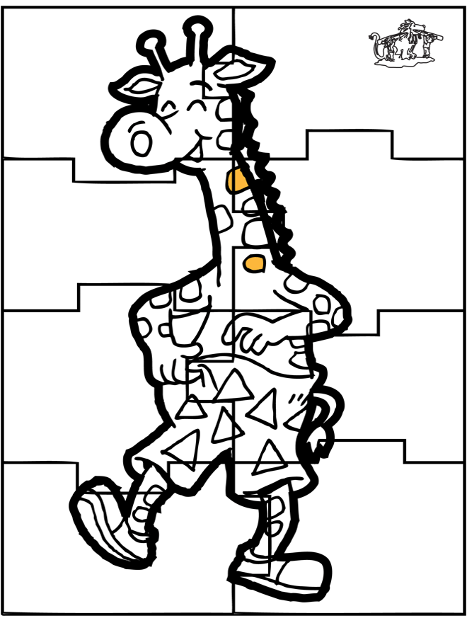 Puzzle giraffa - Puzzle