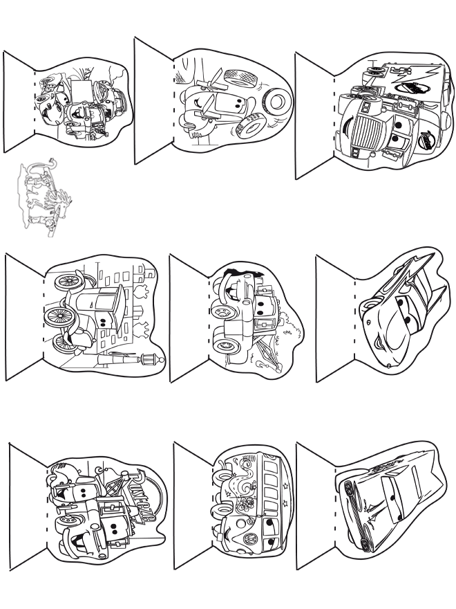 Scatola delle immagini Cars - Scatole delle immagini