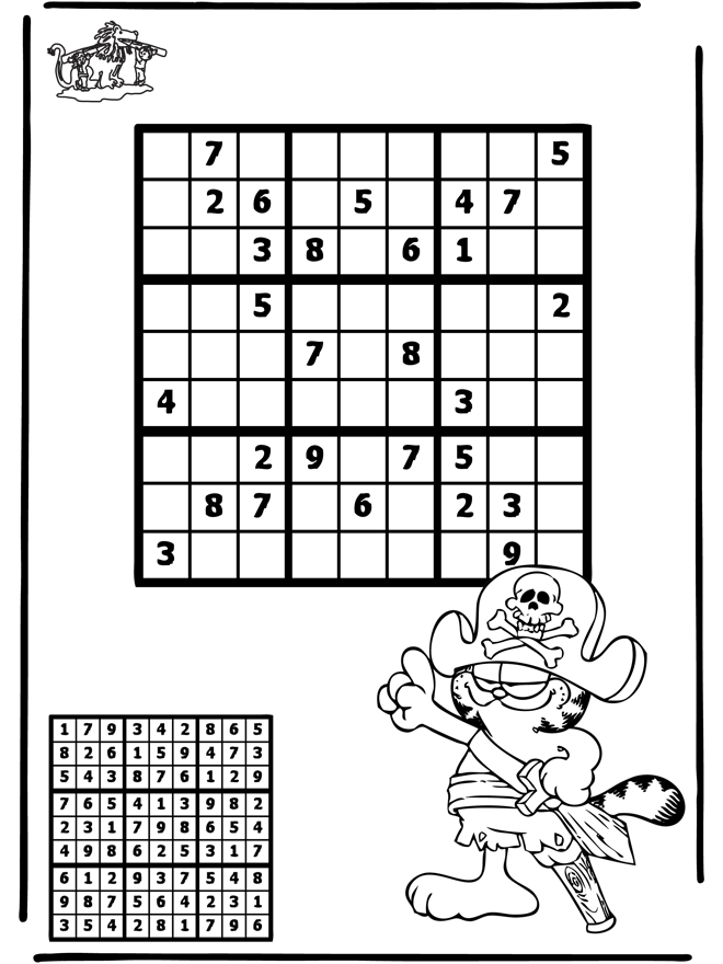 Sudoku Pirata - Puzzle