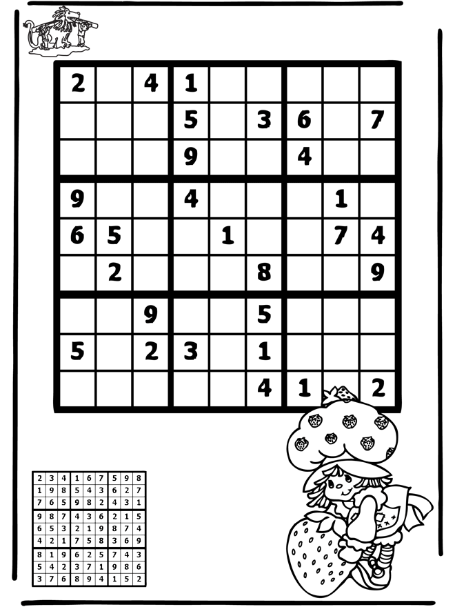 Sudoku Ragazzina - Puzzle