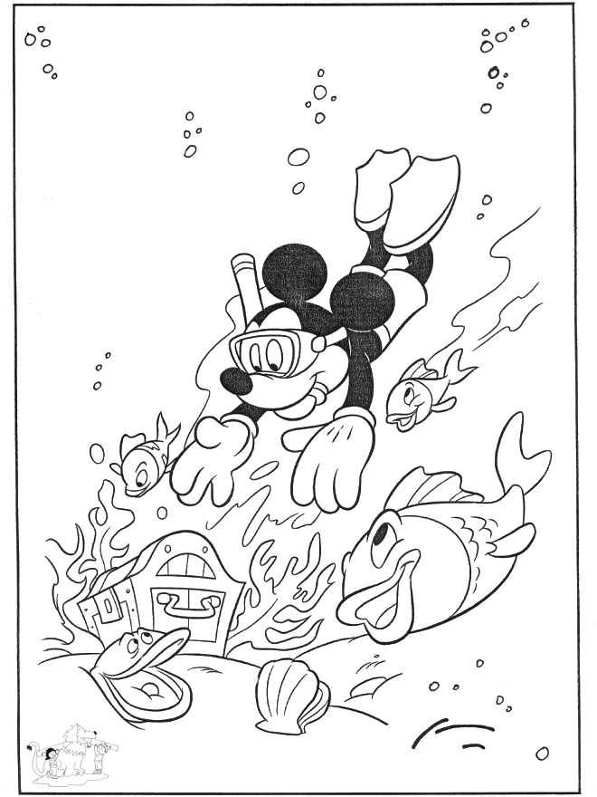 Topolino nellacqua - Disney